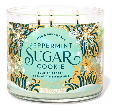 Bath And Body Works White Barn Peppermint Sugar Cookie ...