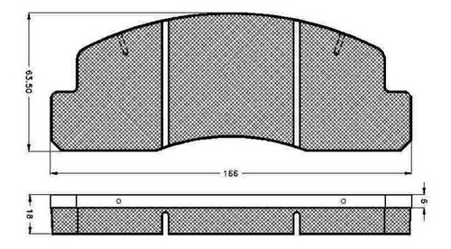 Pastilla De Freno Toyota Coaster 82/95 Delantera