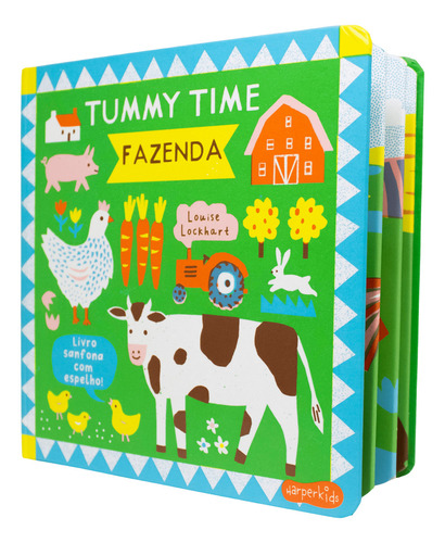 Fazenda - Tummy Time, De Louise Lockhart., Vol. 1. Editorial Harperkids, Capa Dura, Edição 1 Em Português, 2024