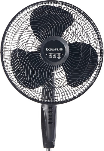 Ventilador Turbo 1000 16  Pedestal Negro Taurus