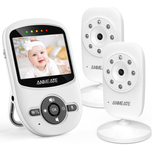 Anmeate Monitor De Bebé Con Cámara Y Audio L7xqm