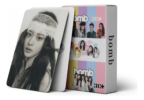 55pcs Illit Personal Photo Cards Kpop Fan Merchandise Lo Dgc