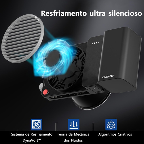 Zhiyun Cinepeer Cx100 100w Led Cob Luz De Vídeo Bicolor