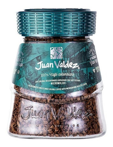 Café Juan Valdez Descafeinado 95g Liofilizado