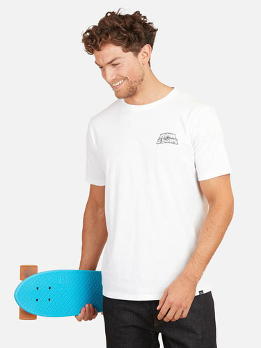 Polera Good Vibes Hombre Blanco Maui And Sons