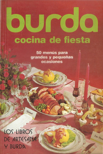 Burda Cocina De Fiesta - Artesana Y Burda