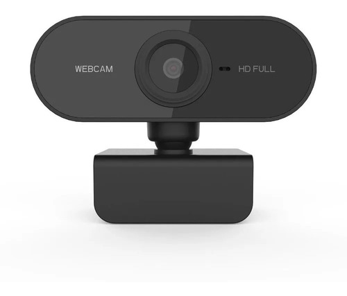 Webcam Full Hd 1080p Mini 360 Plug And Play Usb C/ Microfone