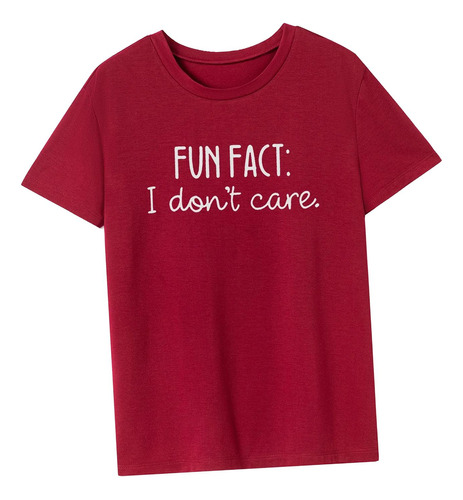 Camiseta Para Mujer Camiseta Básica Cuello Redondo Recuerdo