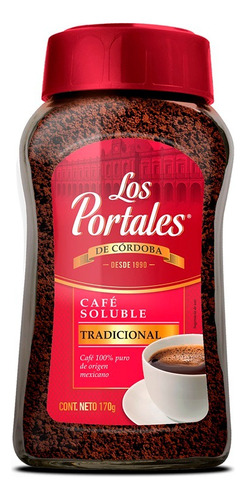 Café Soluble Tradicional Los Portales 170 Grs