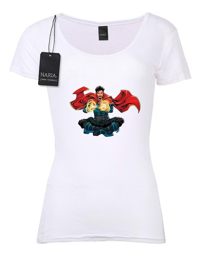 Remera Dama Dr Strange Dibujo Art Logo Imagen - Psds3