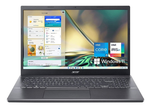 Notebook Acer A515 Tactil 15,6 , Ci5 - 1235u, 12gb.512gbssd Color Gris Acero