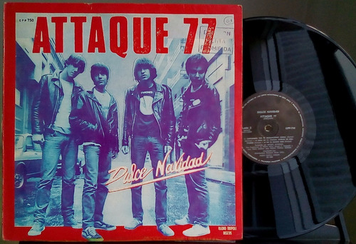 Vinilo Lp Attaque 77 - Dulce Navidad - Exc - Edfargz