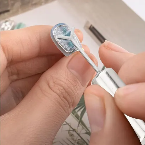 Nail Magnet Kitten Eye Nail Magnet With Y Guide Manicure Acc