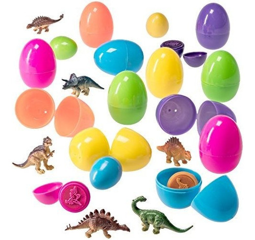Huevos De Pascua Rellenos Con Mini Dinosaurios Y Mini Dino 