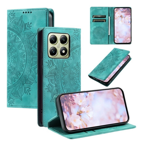 Funda Antichoque Con Estampado Vintage For Xiaomi 14t Pro