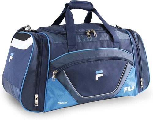 Fila Acer 25  Sport Duffel Bag, Navy Neon