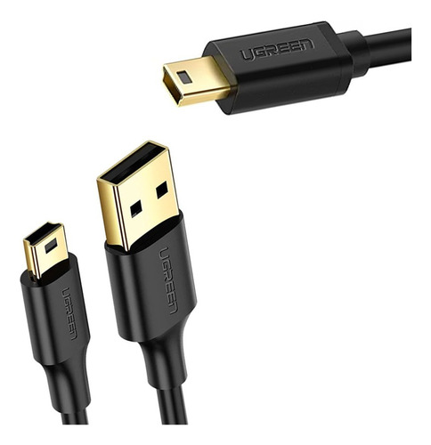Cable Usb 2.0(m) - Mini Usb(m) Dorado Mp4 Mp3 Carga - 300cm