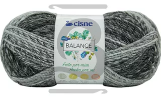 Fio Lã Balance Cisne 100g