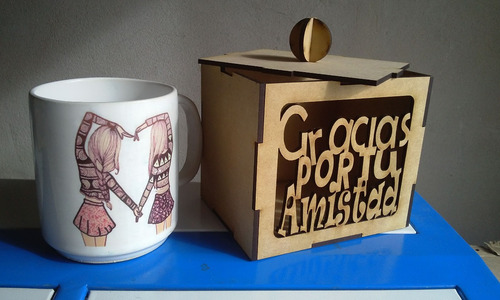 Cajas Para Tazas Del Dia Del Amigo/a