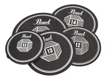 Comprar Set Sordinas Parches Bateria Pearl Toms + Redoblante + Bombo