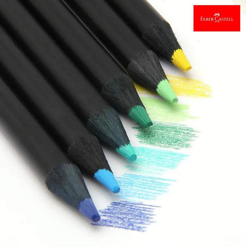 Imagem 4 de 10 de Kit Lapis Cor Caixa 24 Cores Faber Castell