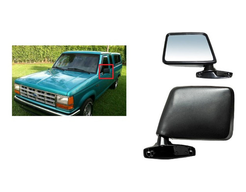 Espejo Lateral Izquierdo Ford Ranger 1984 1985 1986 1987 