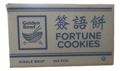 Galleta De La Fortuna (wonton) (cj 350 Pz) Envio Gratis