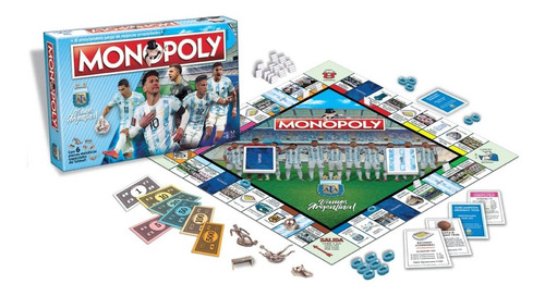 Juego De Mesa Monopoly Afa Original Toyco