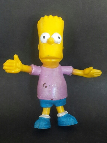 Bendable Bart Simpson - Los Simpson Vintage - Germanes