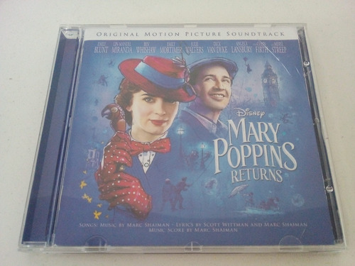 Soundtrack Mary Poppins Returns - Promocional Difusión - Cd 