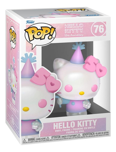 Funko Pop! Hello Kitty 50th - Hello Kitty With Balloons #76