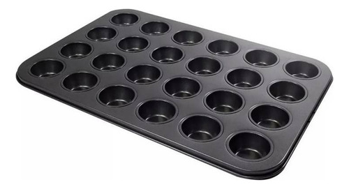 Moldes Cupcakes 24 Moldes Cupcakes 24 Mini Cupcake 24 Color Gris