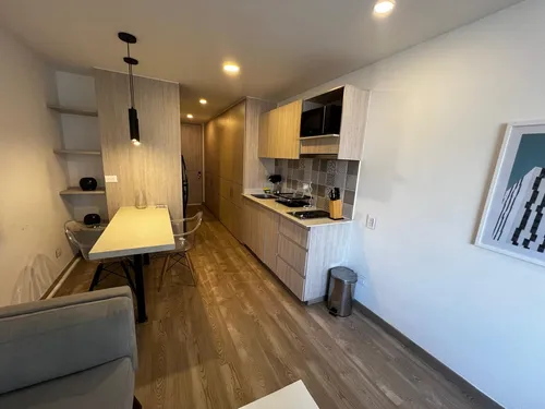 Apartaestudio Chapinero Alto , Venta Amoblado 30.5m, Piso 11