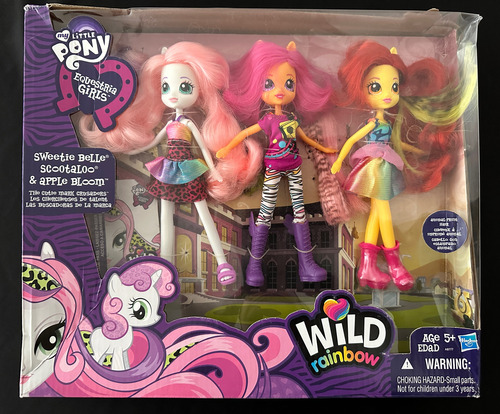 My Little Pony Equestria Girls The Cutie Mark Crusaders Wild