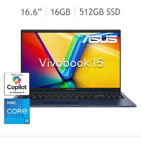 Asus Vivobook X1504v X1504va-nj511w Msi Azul