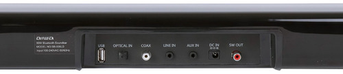 Barra De Sonido Aiwa Awsbh1w-w Negra 50/60hz