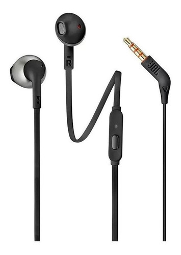 Imagem 4 de 6 de Fone de ouvido in-ear JBL Tune T205 JBLT205 black