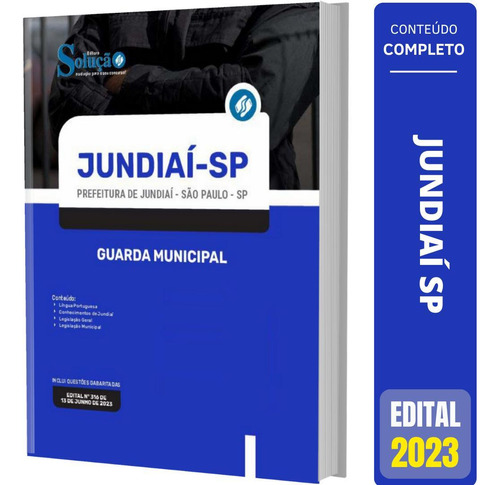 Apostila Prefeitura Jundiaí Sp - Guarda Municipal
