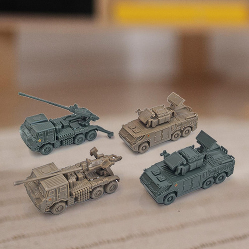 Modelo De Vehículo De 4 Piezas 1/144, Modelo De Vehículo