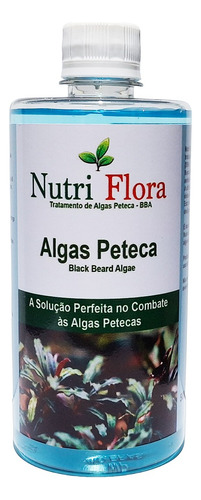 Nutriflora Algicida Petec 500ml - Tratamento Anti Algas Peteca Aquario