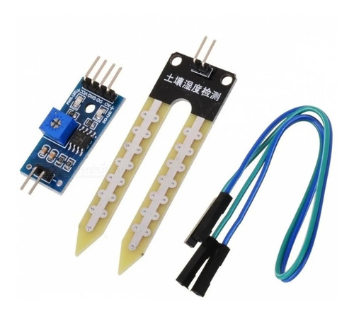 Sensor Higrometro Humedad Suelo Modulo Arduino