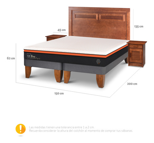 Cama Europea Blanco