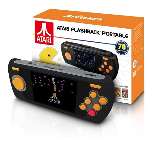 Game Console Atari Flashback Portatil Com 70 Jogos  Atari Sd