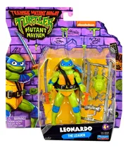 Comprar Tortugas Ninja: Caos Mutante, [leonardo] Figura Y Armas