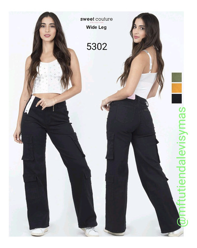 Pantalones Importados Tipo Cargo  Marca Swett Couture 