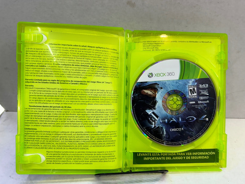 Halo 4 | Xbox 360 Completo En Español (Reacondicionado)