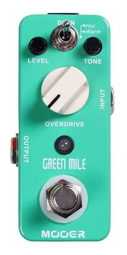 Pedal Overdrive Mooer Mod1 Green Mile