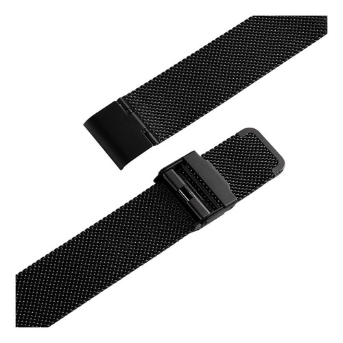 Imagen 2 de 3 de Reloj pulsera Skmei 9185 de cuerpo color negro, analógico, fondo negro, con correa de acero color negro, agujas color negro y blanco, dial negro, subesferas color negro, minutero/segundero negro y blanco, bisel color negro y hebilla de gancho