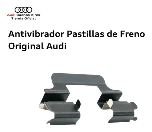 Imagen 3 de 6 de Antivibrador Pastillas De Freno Audi Q5 2009 Al 2016