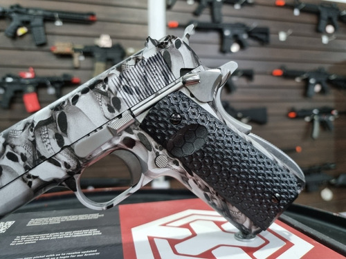 Imagem 2 de 10 de Airsoft Pistola Gbb Armorer Works 1911 Skullcam Ne2101